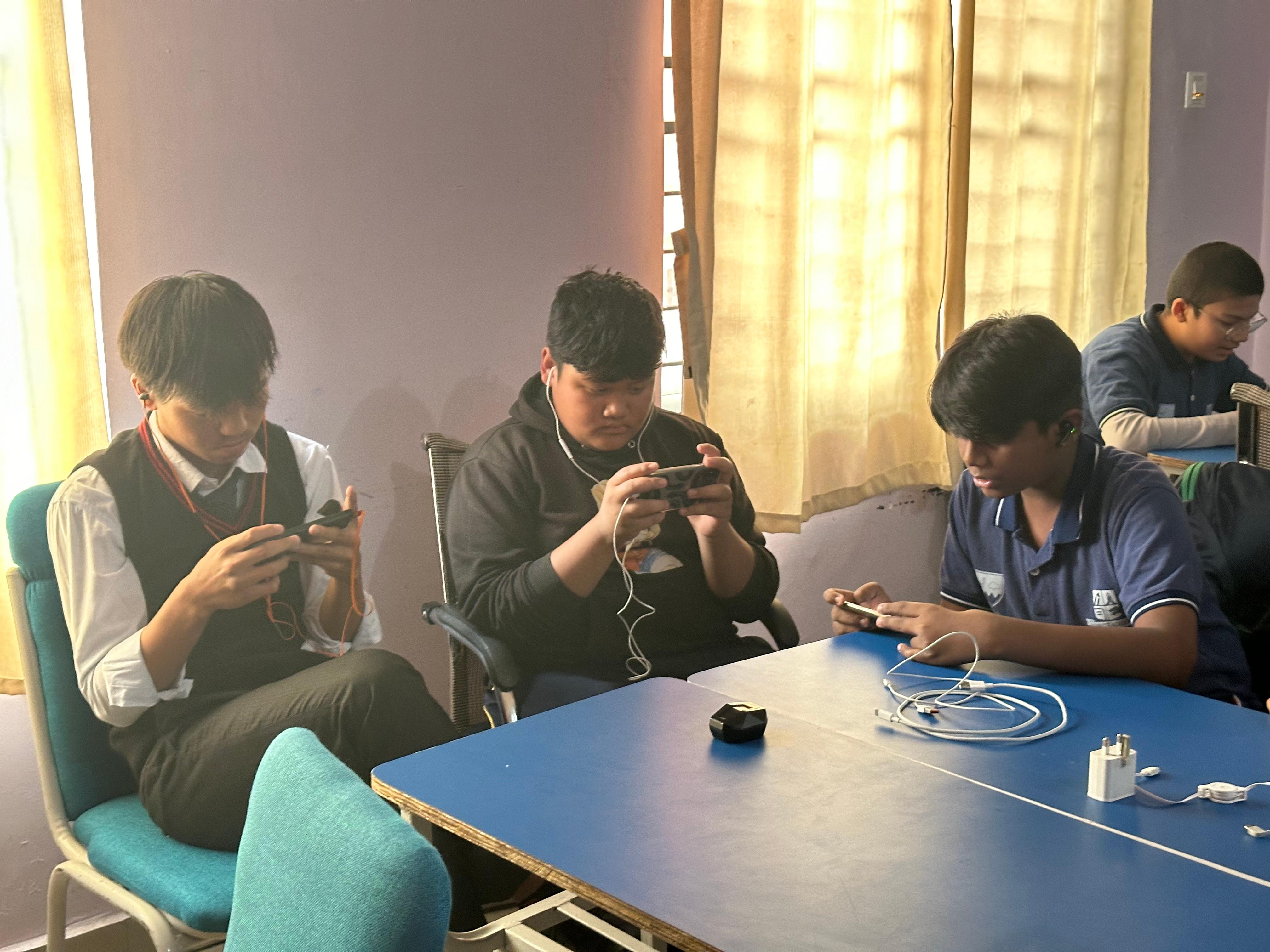 Players in Action