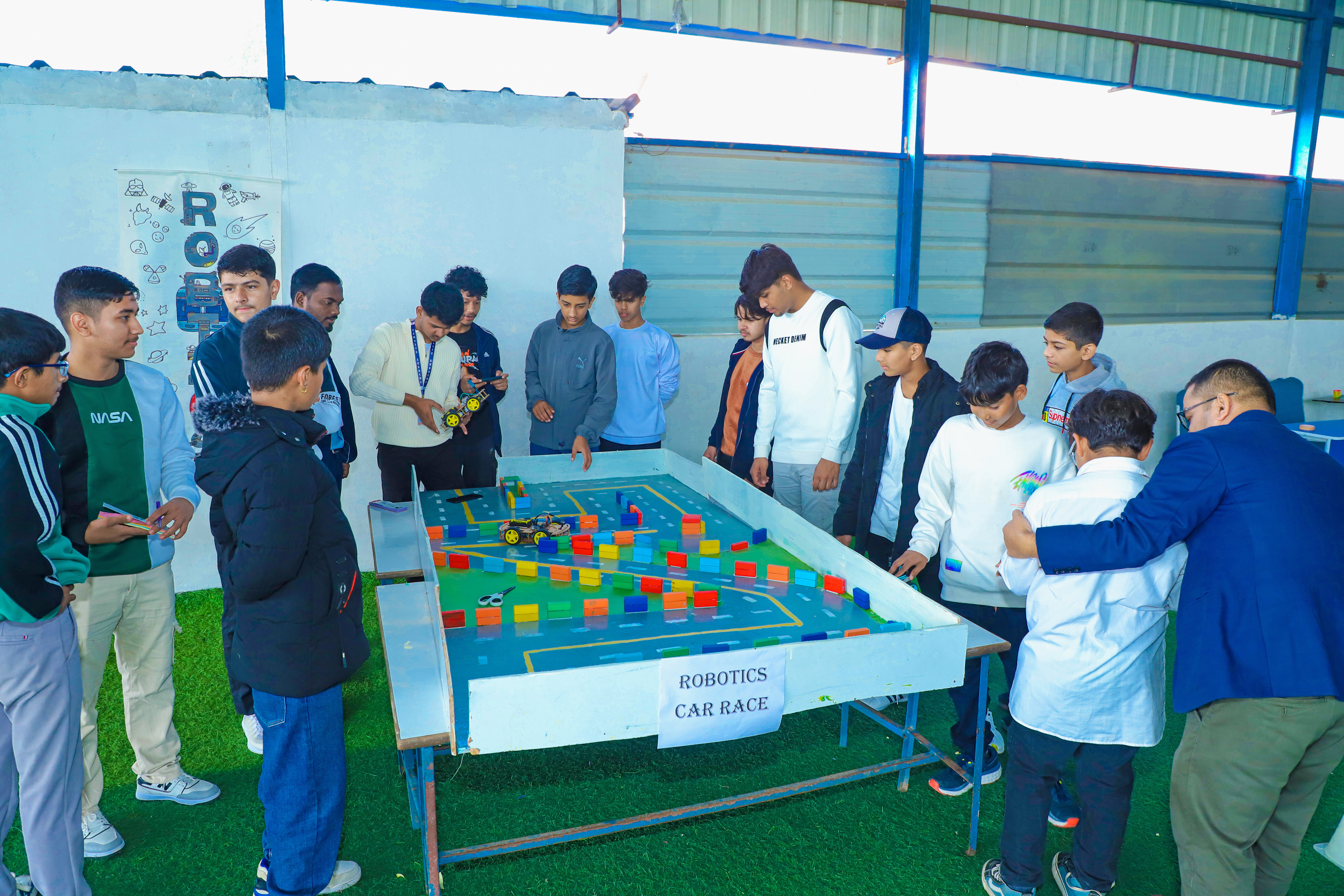 Last Year's Robotics Event